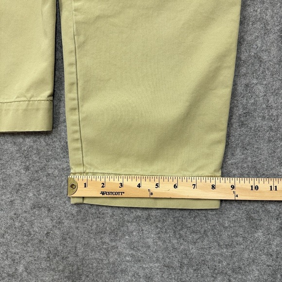 Madewell Relaxed Chino Pants Womens Size 0 100% Cotton Pale Lichen Color EUC - Picture 8 of 10